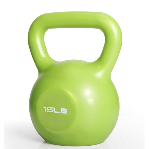 15 lbs Kettlebell for Home Workouts & Strength Training