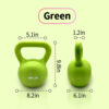 15 lbs Kettlebell for Home Workouts & Strength Training