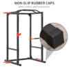 Adjustable Power Tower Dip Station Pull Up Bar Squat Rack Power Cage At Home Workout Equipment, Upper Body Strength Training Equipment