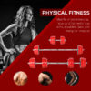 Home Barbell and Dumbbell to Barbell Converter Set